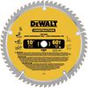 DEWALT DW 10-in 60T and 10-in 32T Saw Blade, small