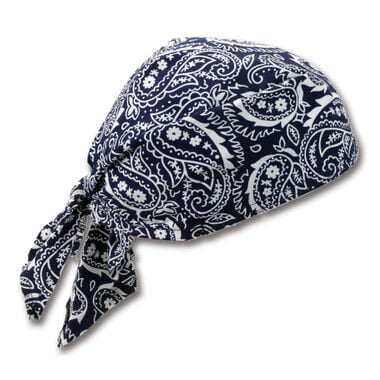 Ergodyne Chill-Its 6710 Navy Western Cooling Triangle Hat