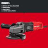 CRAFTSMAN 6 Amp 4-1/2 Inch Electric Small Angle Grinder, small image number 4