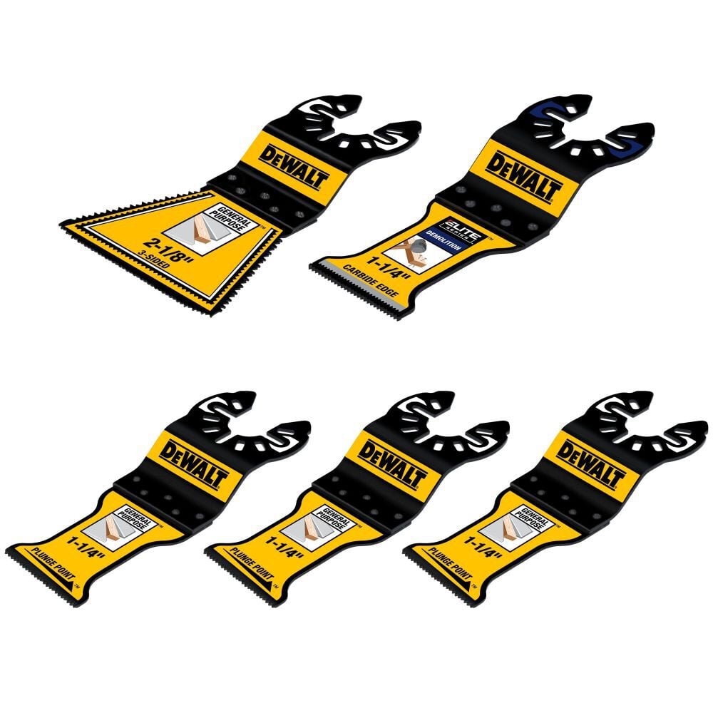 DEWALT Oscillating Remodeling Assortment , 5 Piece, large image number 1