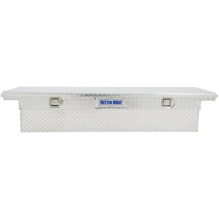 Better Built 69in Saddle Truck Box Low-Profile Brite Aluminum, large image number 2