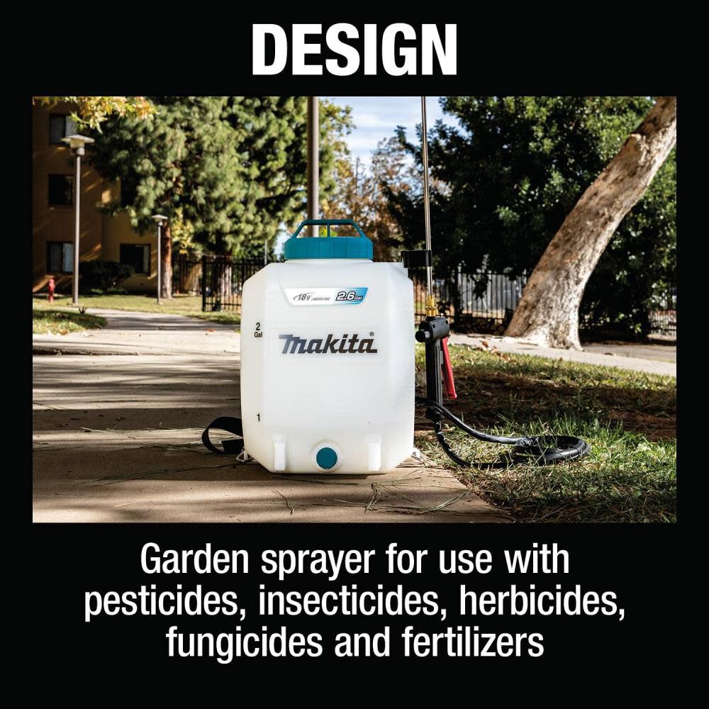 Makita bvf154 clearance garden sprayer 18v