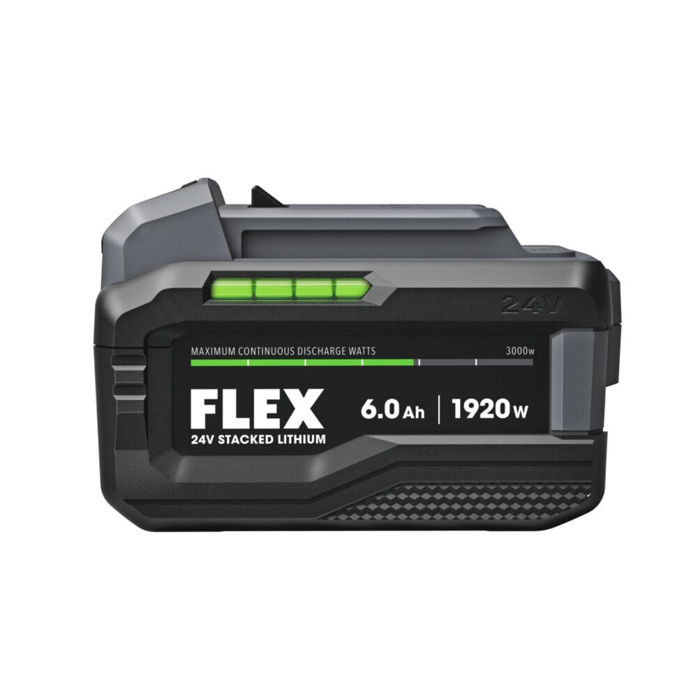 FLEX Stacked Lithium 24V 6Ah Lithium Ion Power Tool Battery Pack with Fuel Indicator, large image number 2