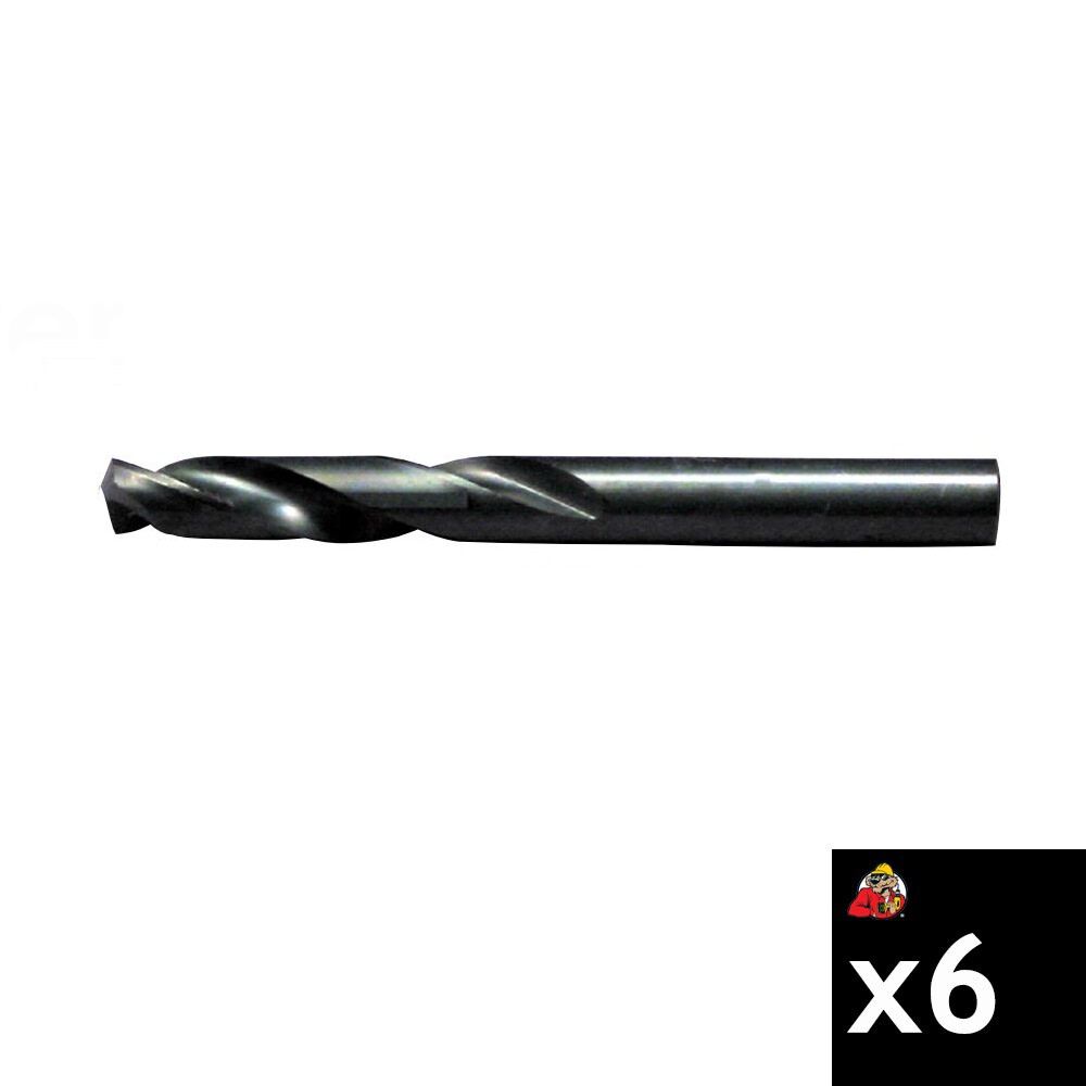 Viking Drill 1/2 Inch Type 260-T HSS Machine Length Drill Bit Bundle, 6 Pieces, large image number 1