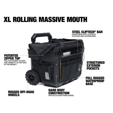 Toughbuilt XL Rolling Massive Mouth, large image number 3