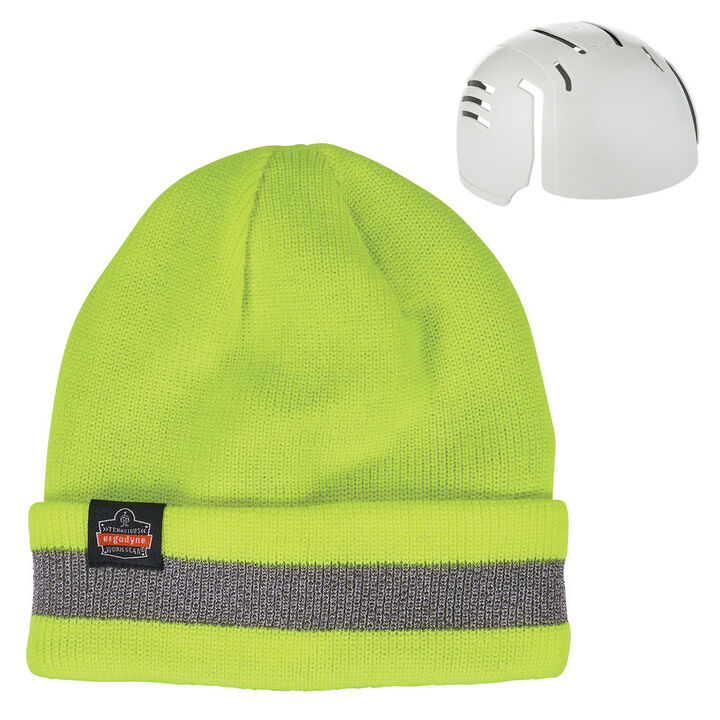 Ergodyne 6803ZI Reflective Beanie with UBCI Lime, large image number 7