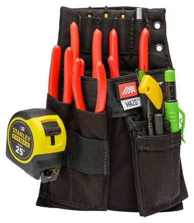 Diamondback Toolbelts Black Hook and Loop System Attachment Right Side Mazo Pouch