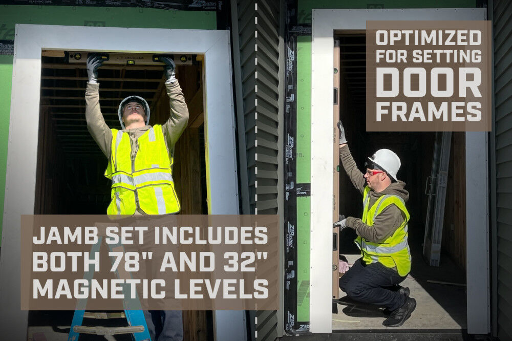Spec Ops Box Levels, 32 Inch and 78 Inch, Magnetic, Kit, large image number 8