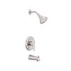 Oakbrook Coastal Tub & Shower Faucet One Handle Brushed Nickel, small image number 2