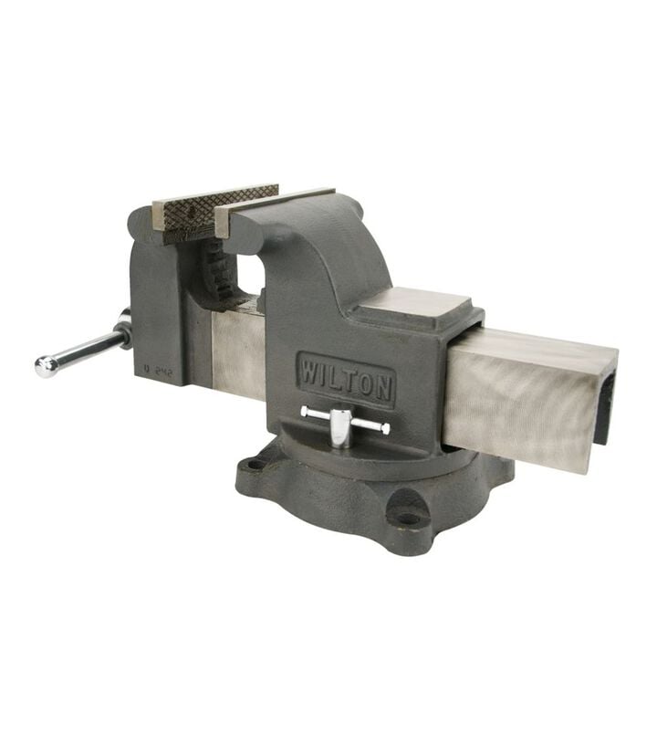 Wilton Shop Vise 8 In. Jaw Width 8 In. Jaw Opening 4 In. Throat Depth, large image number 5