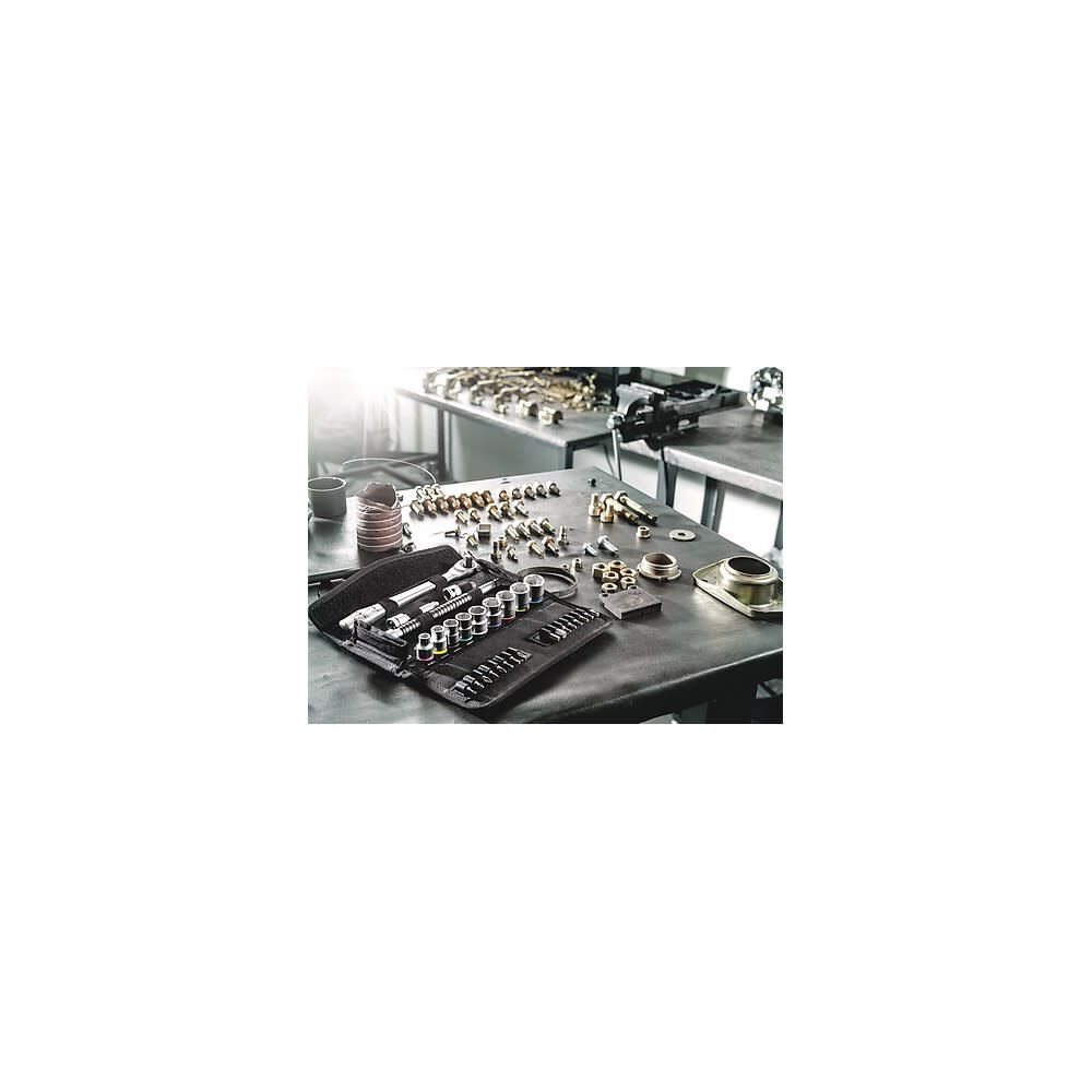 Wera Tools 8100 SB HF 1-3/8 in Drive Zyklop Metal Ratchet Set 13pc, large image number 3