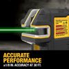 DEWALT USB Rechargeable Green 5 Spot & Cross Line Laser Base Kit, small image number 3