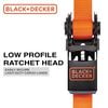 Black and Decker 1 Inch x 10 Ft Ratchet Tie Downs 4 Pieces, small image number 3