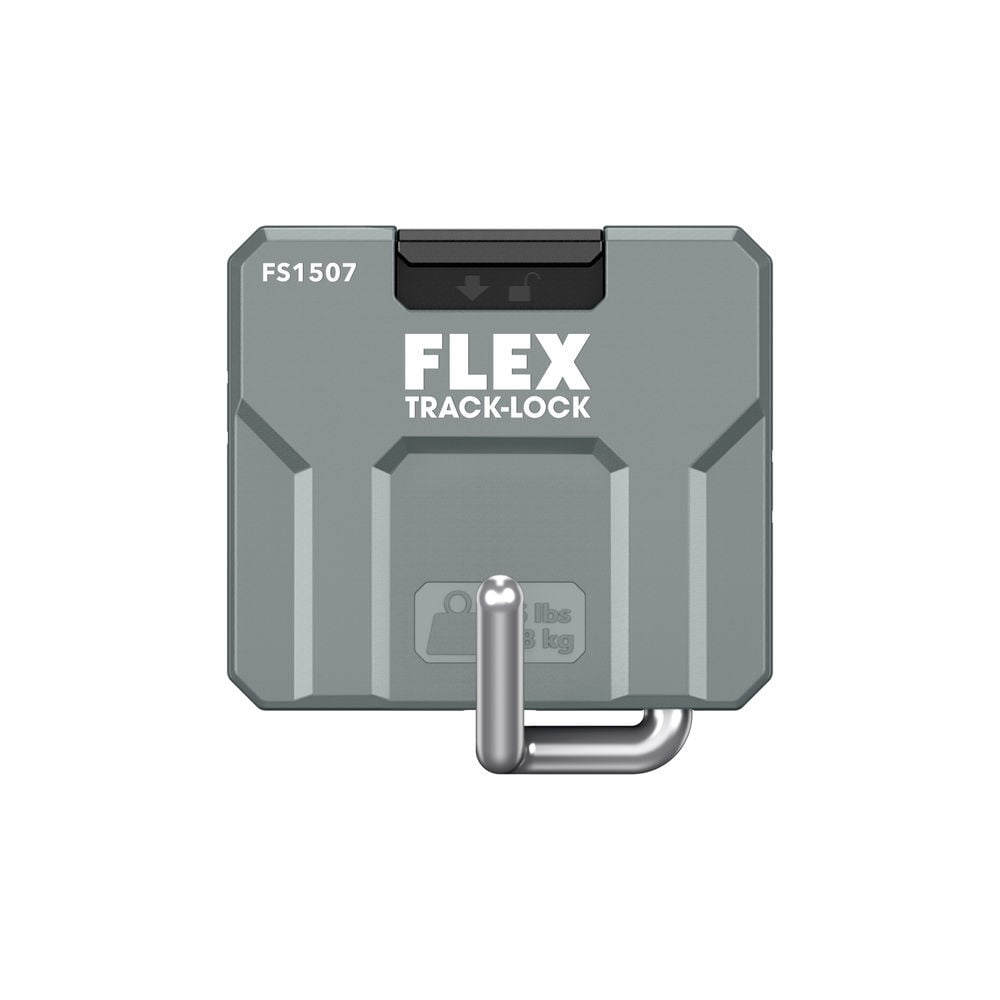 FLEX TRACK LOCK Straight Hook 2 Pieces, large image number 3