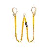 Guardian Fall Protection 6 Foot Dual Leg Internal Shock Lanyard with Rebar Hook, small image number 1