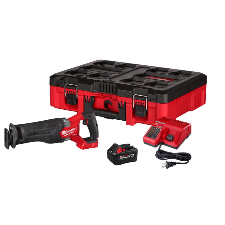Milwaukee M18 FUEL SAWZALL Reciprocating Saw Kit with PACKOUT Case