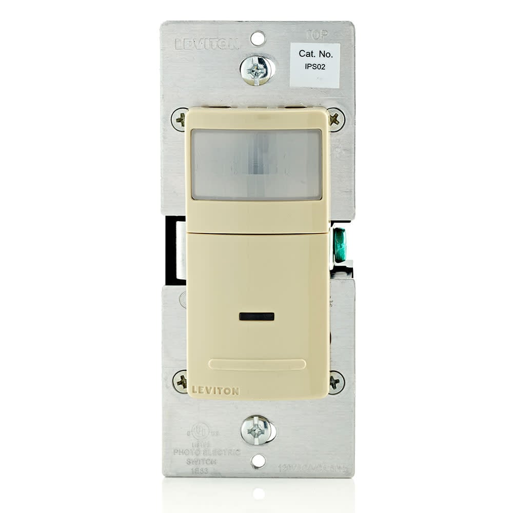 Leviton Decora Occupancy Motion Sensor Switch 2.5A 120V Ivory – 3423316