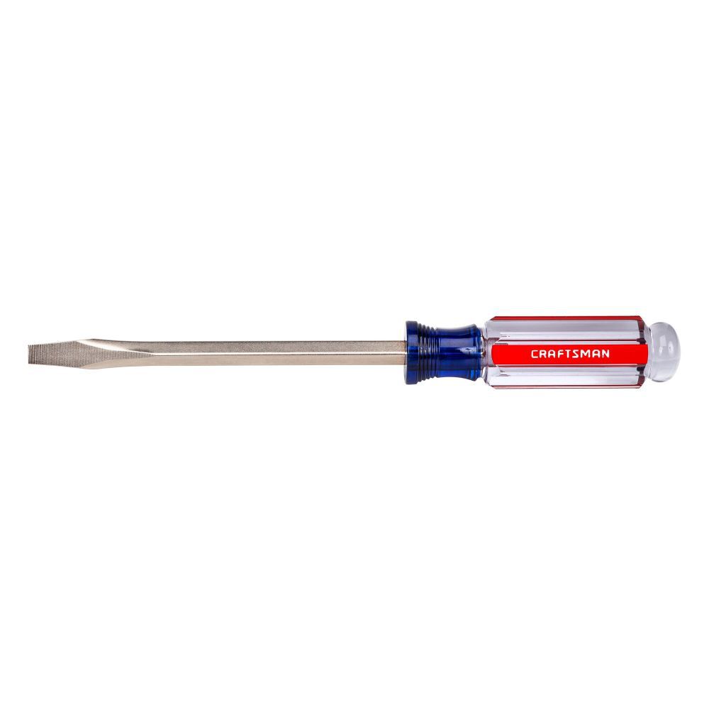 CRAFTSMAN 5/16 Inch x 6 Inch Slotted Acetate Screwdriver, large image number 1