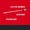 CRAFTSMAN 3/8 Inch x 16 Inch Slotted Acetate Screwdriver, small image number 2