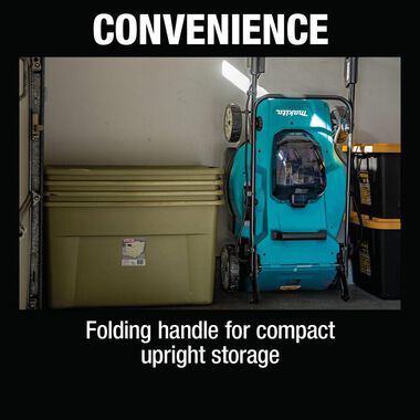 Makita 18V X2 (36V) LXT 19in Lawn Mower Self Propelled 5Ah Kit with 4 Batteries, large image number 13