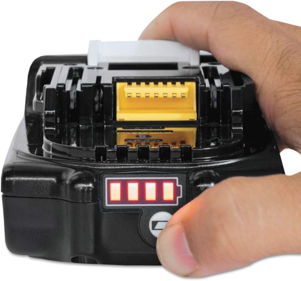 как выглядит Makita 18V Lxt 18V 2Ah Lithium Ion Power Tool Battery Pack With Fuel Indicator фото
