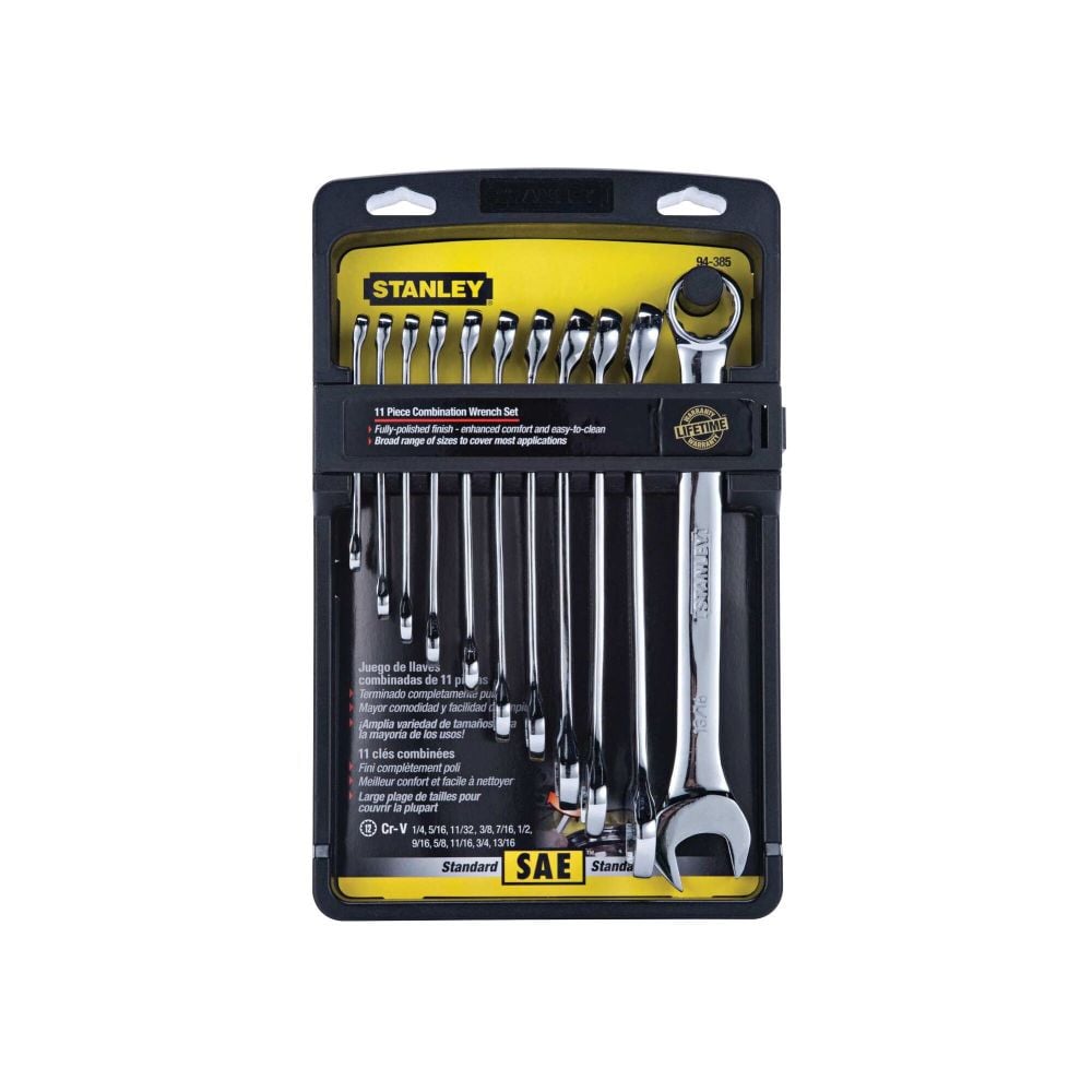 Stanley 11 piece Combination Wrench Set, large image number 3