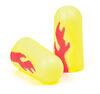 3M E-A-Rsoft Yellow Neon Blasts Earplugs 312-1252 Uncorded Poly Bag Regular Size, small