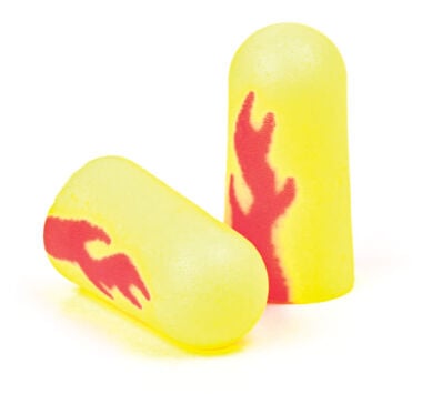 3M E-A-Rsoft Yellow Neon Blasts Earplugs 312-1252 Uncorded Poly Bag Regular Size, large image number 1
