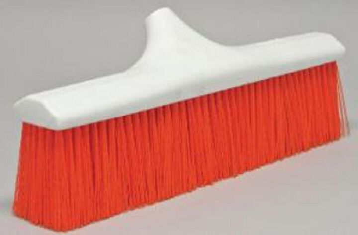Perfex 18in Soft Sweep Push Broom Head - Red, large image number 1
