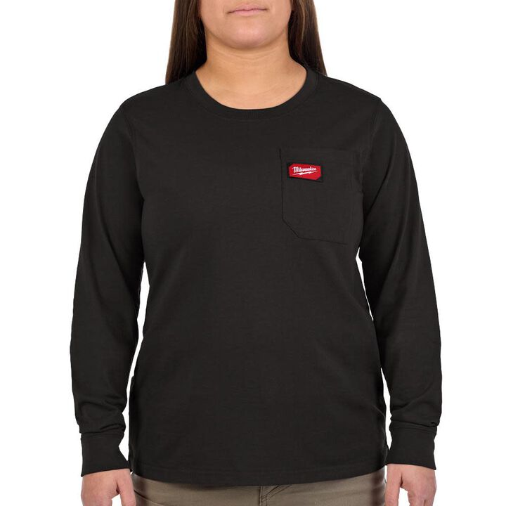 Milwaukee Women's GRIDIRON Pocket T-Shirt - Long Sleeve, swatch