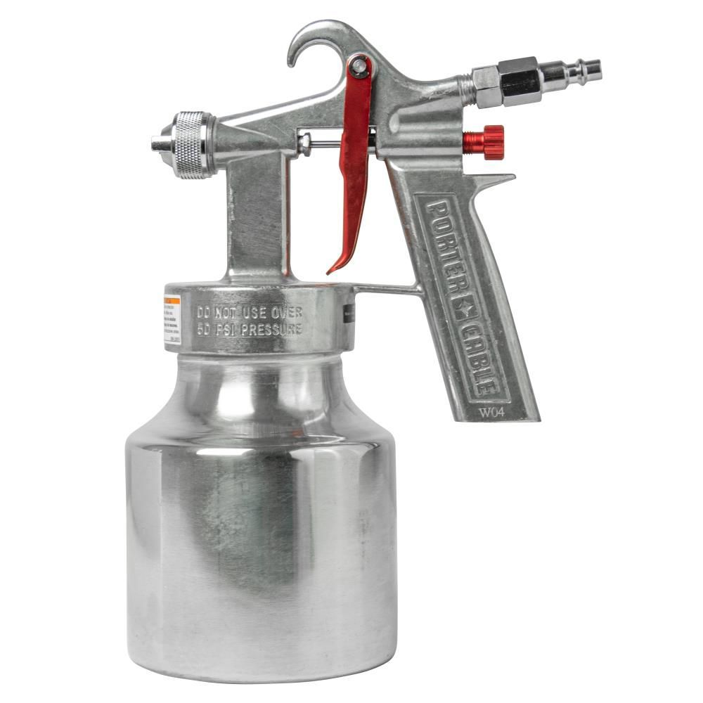 Porter Cable 1 Quart 50 PSI Basic Spray Gun, large image number 1