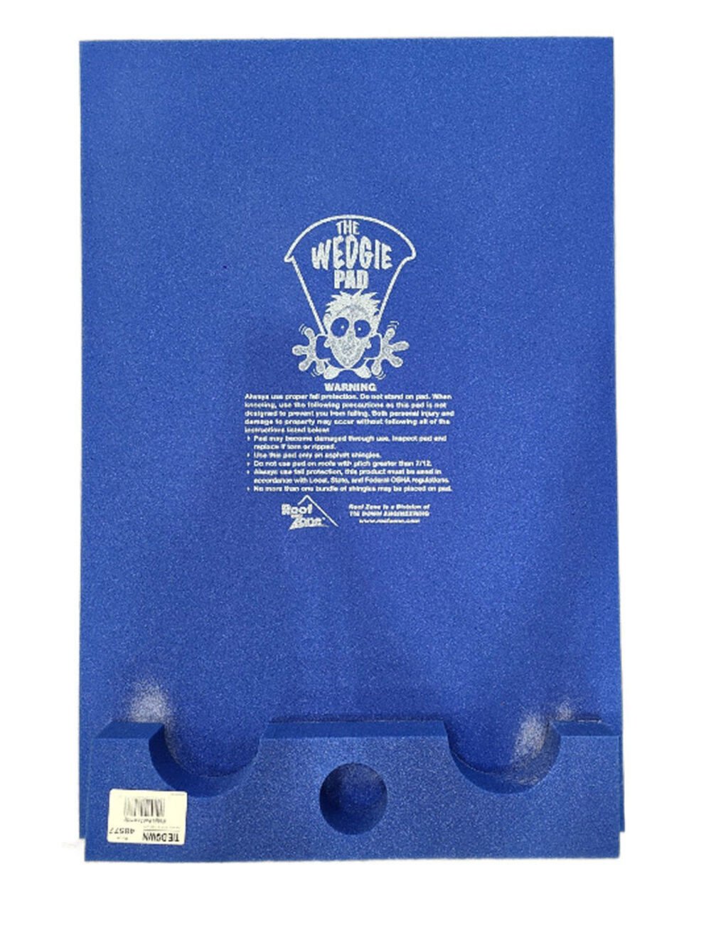 Tranzsporter Wedgie Shingles Pad 23in x 34in Blue 48577 Acme Tools