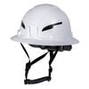 Klein Tools Class E Type-2 Hard Hat, Non-Vented Full Brim, Chin Strap, White, US ONLY, small image number 1