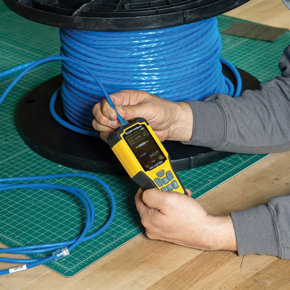 Compact Cable Measuring Machine Klein Tools TDR Cable Length Meter 501915 from Klein Tools - Acme Tools