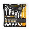 GEARWRENCH Ratcheting Wrench Set7 pc. SAE Flex Combination, small