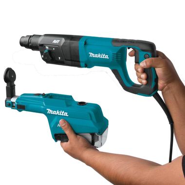 Makita 1in AVT Rotary Hammer with HEPA Dust Extractor, large image number 7