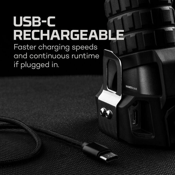 Nebo LUXTREME SL25R 500 Lumens Battery Power 1/4 Mile Spotlight with COB, large image number 3