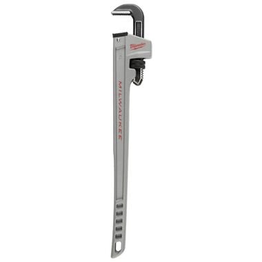 Milwaukee 14L Aluminum Pipe Wrench with POWERLENGTH Handle