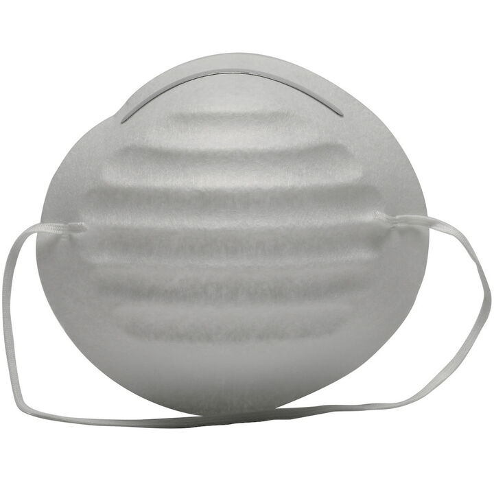 Protective Industrial Products Dynamic One Size White Braided Disposable Dust Mask, 50 Pack, large image number 1