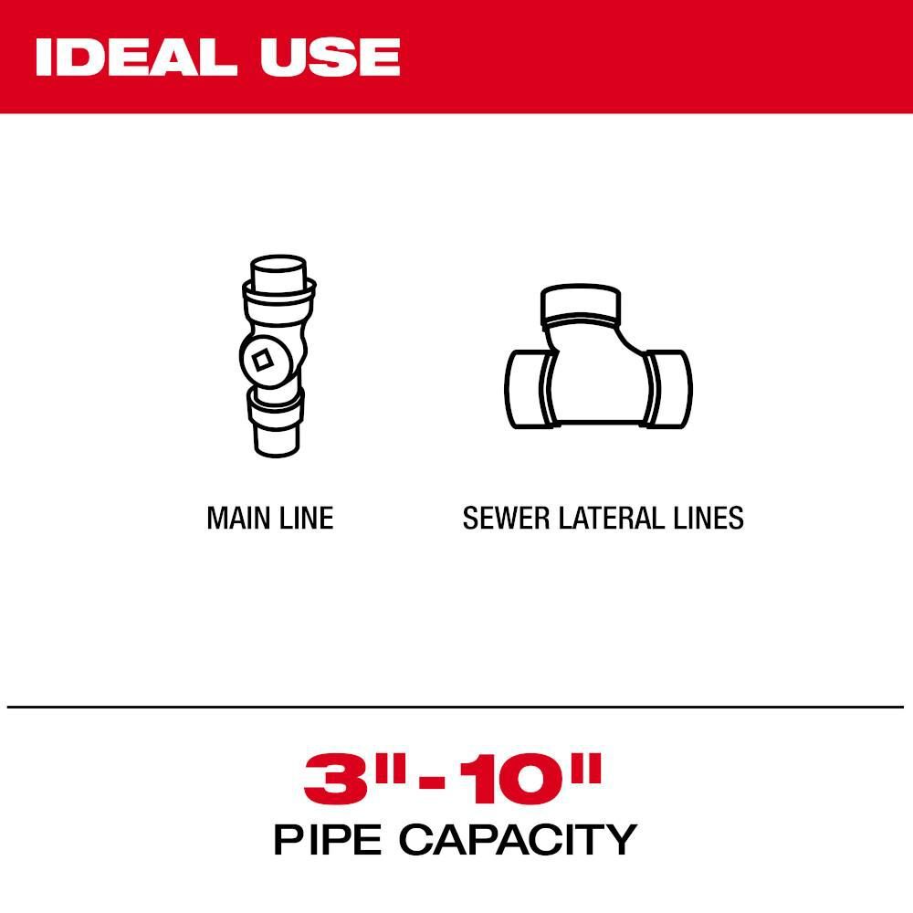 Milwaukee M18 200 Ft. Stiff Modular Pipeline Inspection System Kit, large image number 2