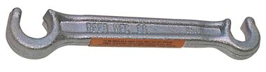 Reed Mfg Valve Wheel Wrench Double-End 1/2 and 21/32 In. Hook Opening