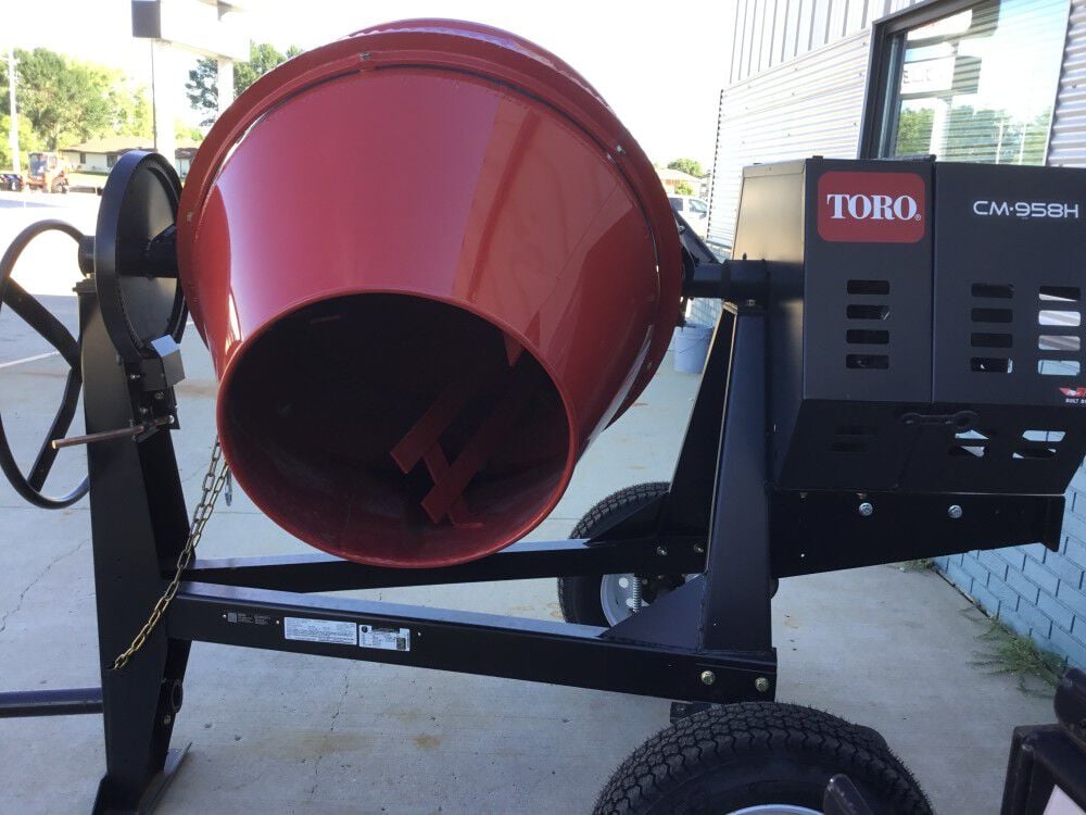 Toro CM-958H-P 9 Cu Ft Towable Concrete Mixer Used 2022, large image number 5