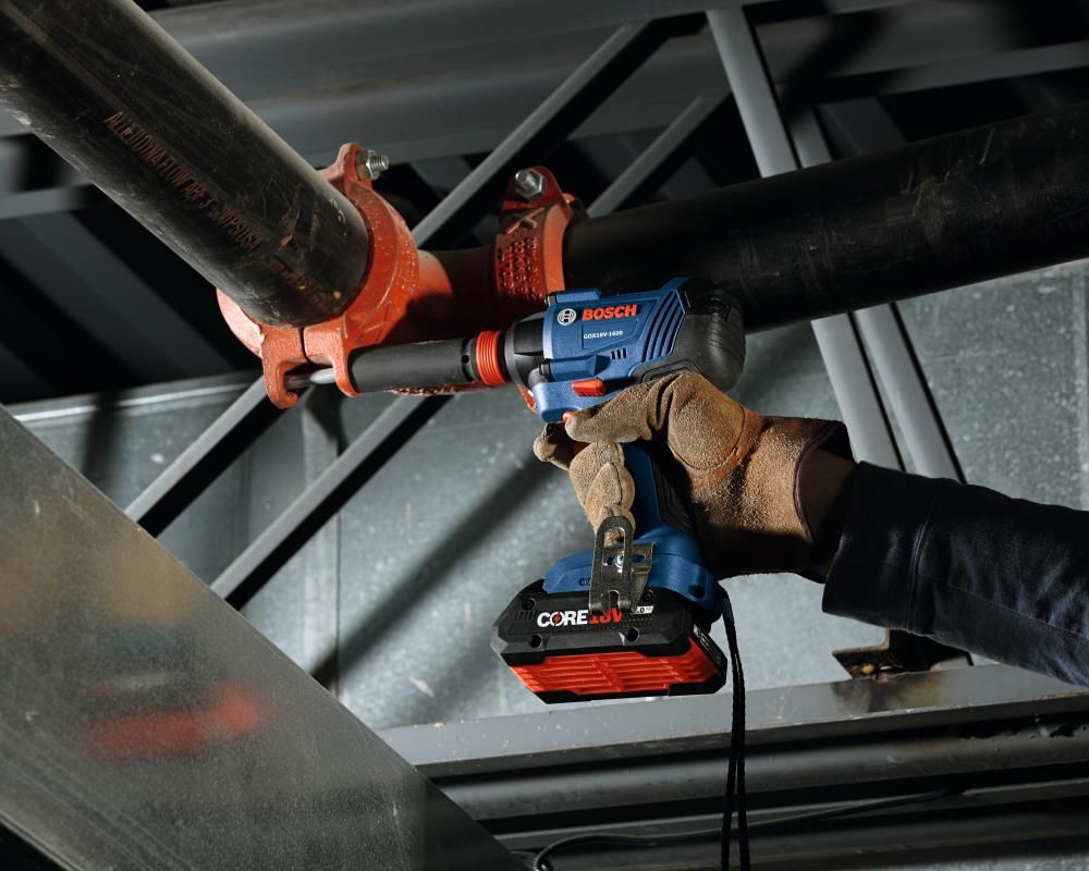 Bosch 18V Freak 1/4in & 1/2in Two In One Bit/Socket Impact Driver Kit Reconditioned, large image number 5
