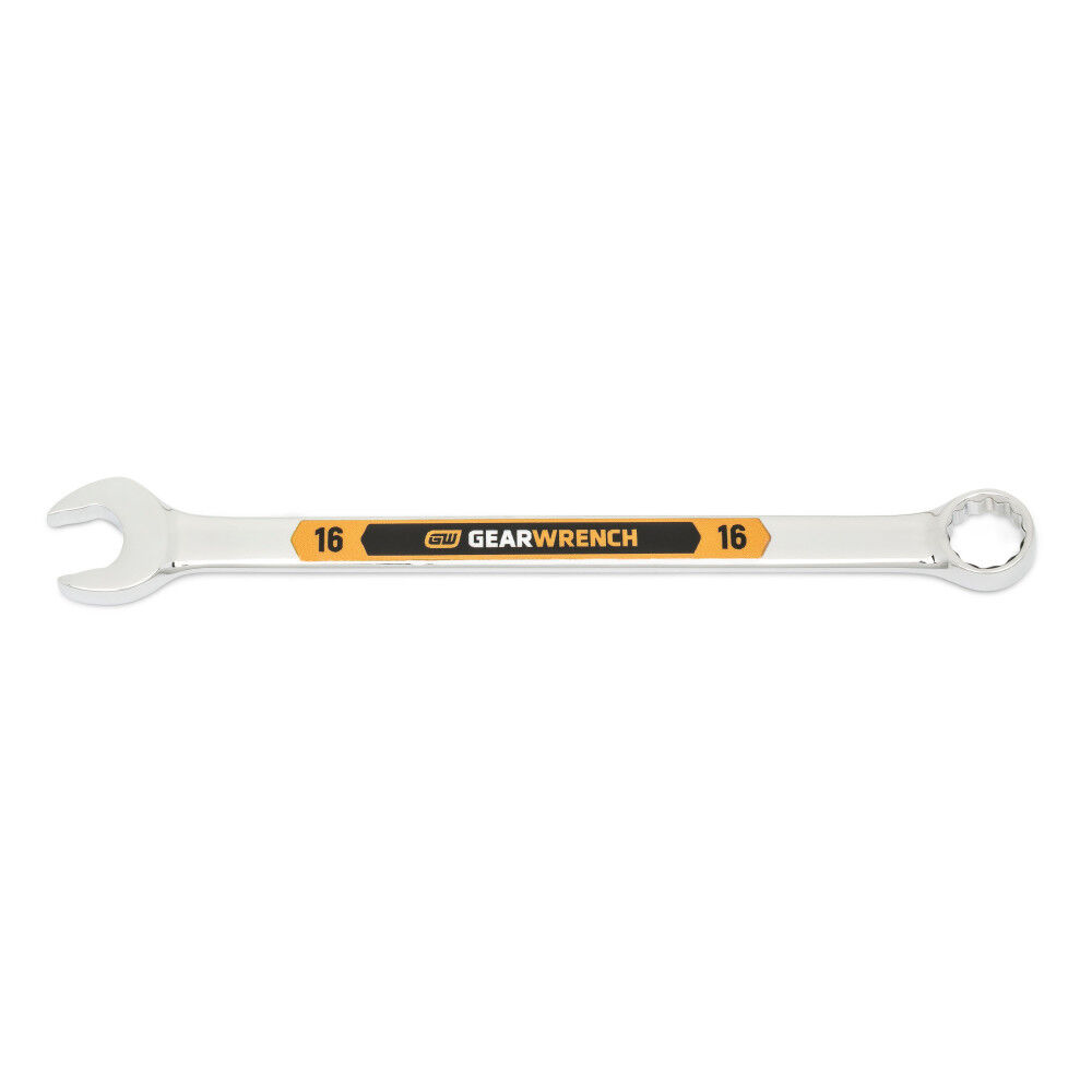 GEARWRENCH 16mm 12 Point Hi-Viz Long Pattern Combination Wrench - 81673H