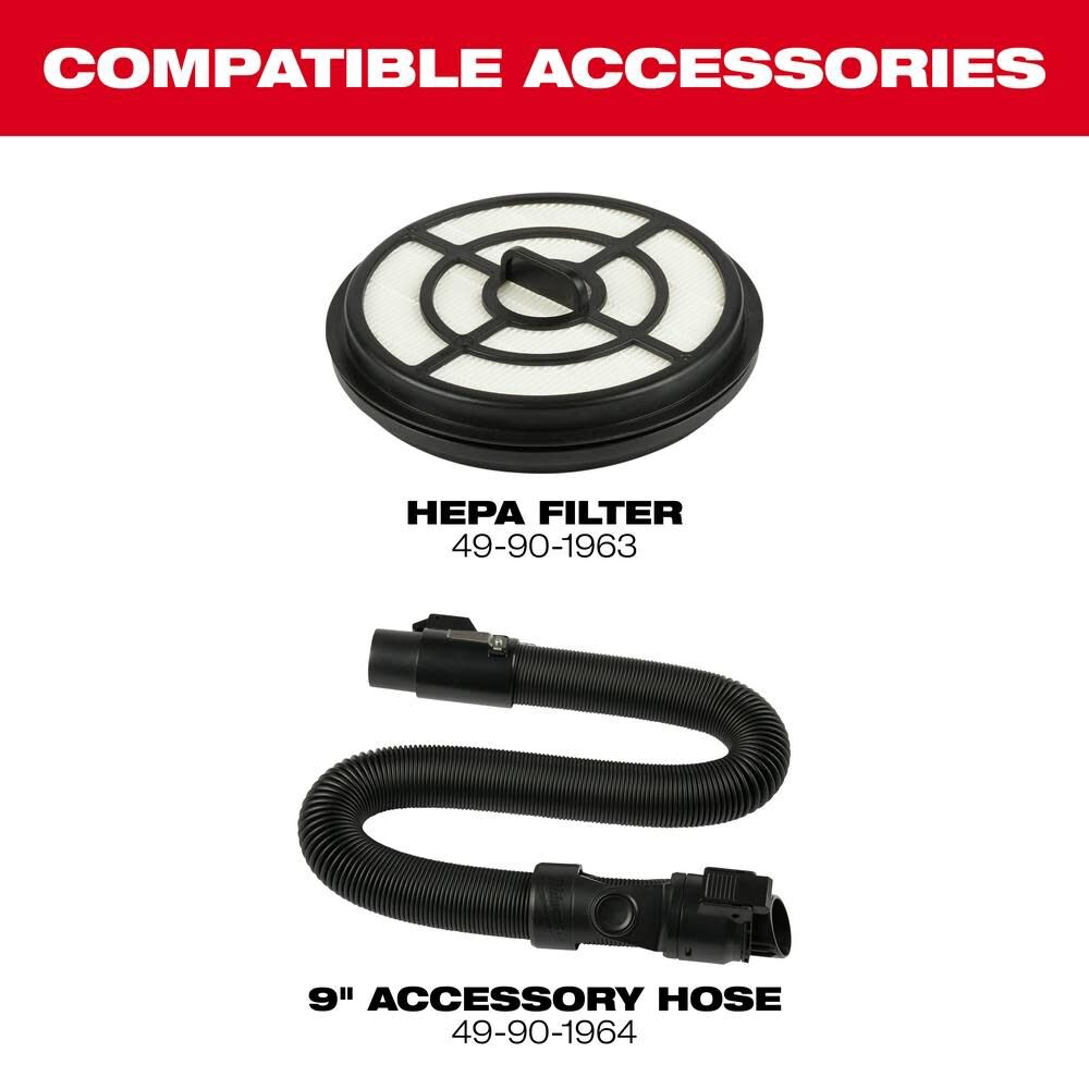 Milwaukee M18 FUEL 3in1 Backpack Vacuum (Bare Tool) 088520 from Milwaukee Acme Tools