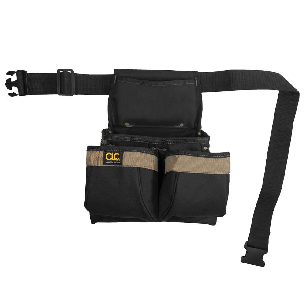 CLC 5 Pocket Drywall Bag with Removable Clip, large image number 2