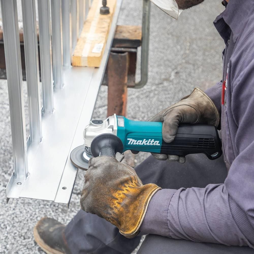 Makita 4-1/2in Paddle Switch Angle Grinder with Non-Removable Guard, large image number 13