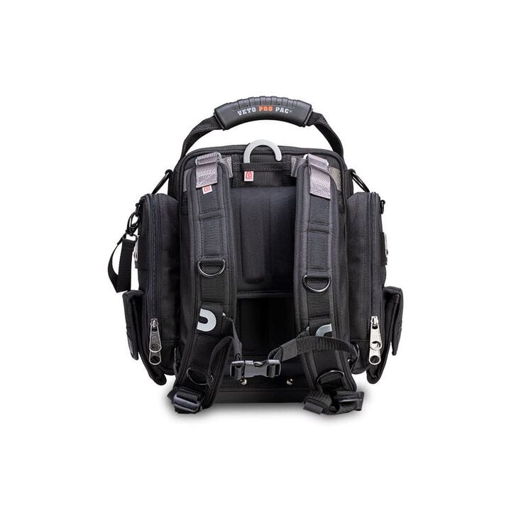 Veto Pro Pac Front Accessed Zippered Meter Bag, XL, Black, large image number 2