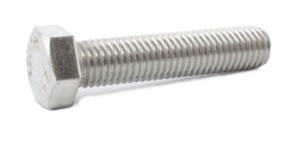 Williams Fasteners 3/8 16in x 3 1/2in 18-8 Stainless Steel Hex Screw, large image number 2
