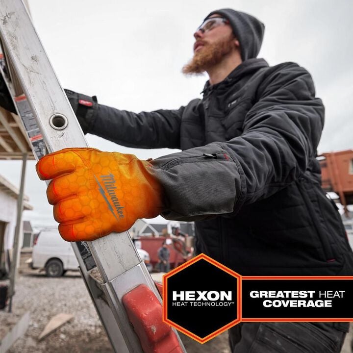 Milwaukee Heated Winter Gloves, large image number 6